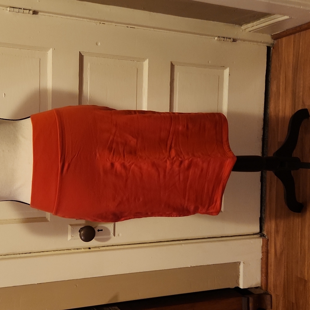 Forever21 Large Orange Bodycon Skirt